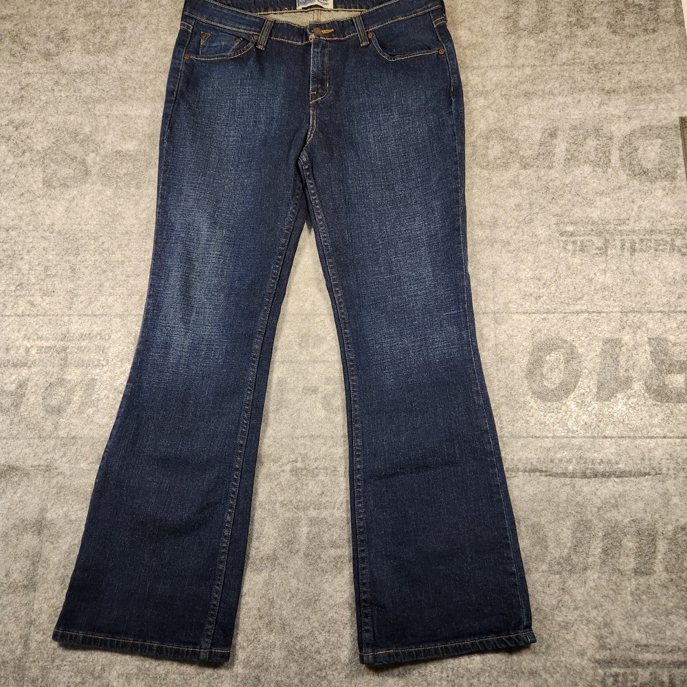 Signature by Levi Strauss‎ Jeans Women' Blue Denim Mid Rise Modern bootcut - 12m